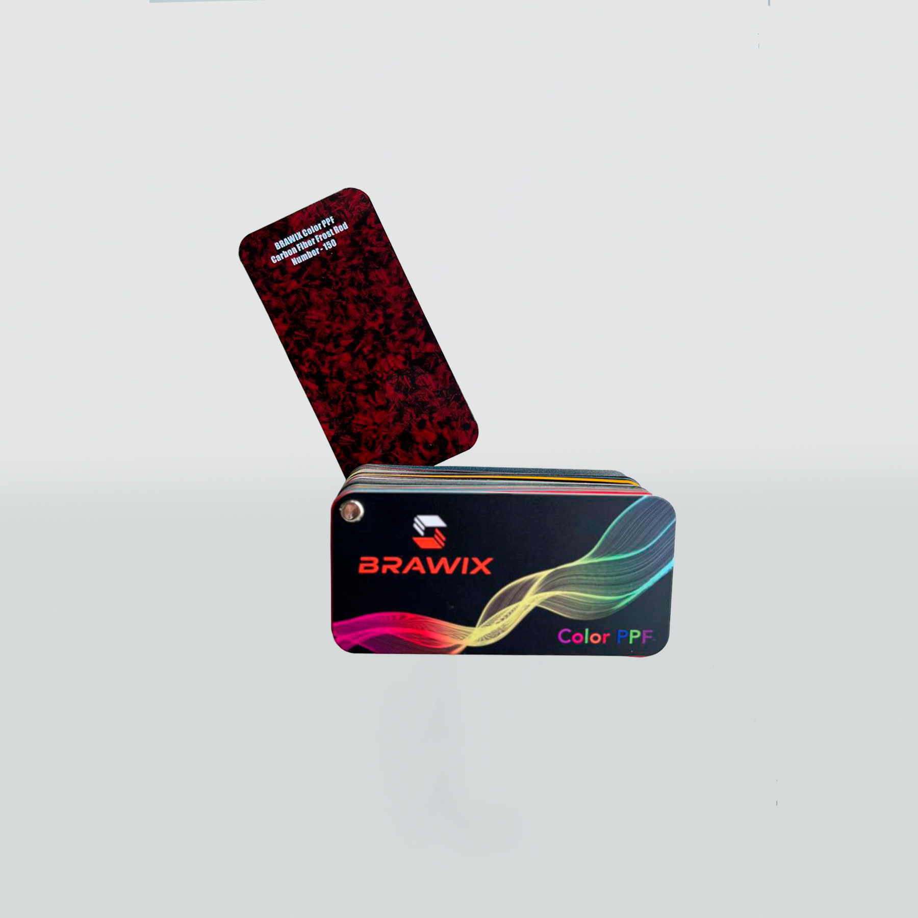 Carbon Fiber Frost Red